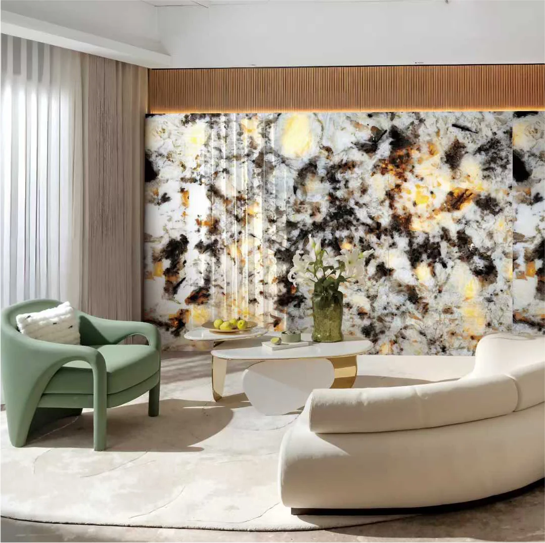 Sintered Stone Glowing L12006 - Slab View