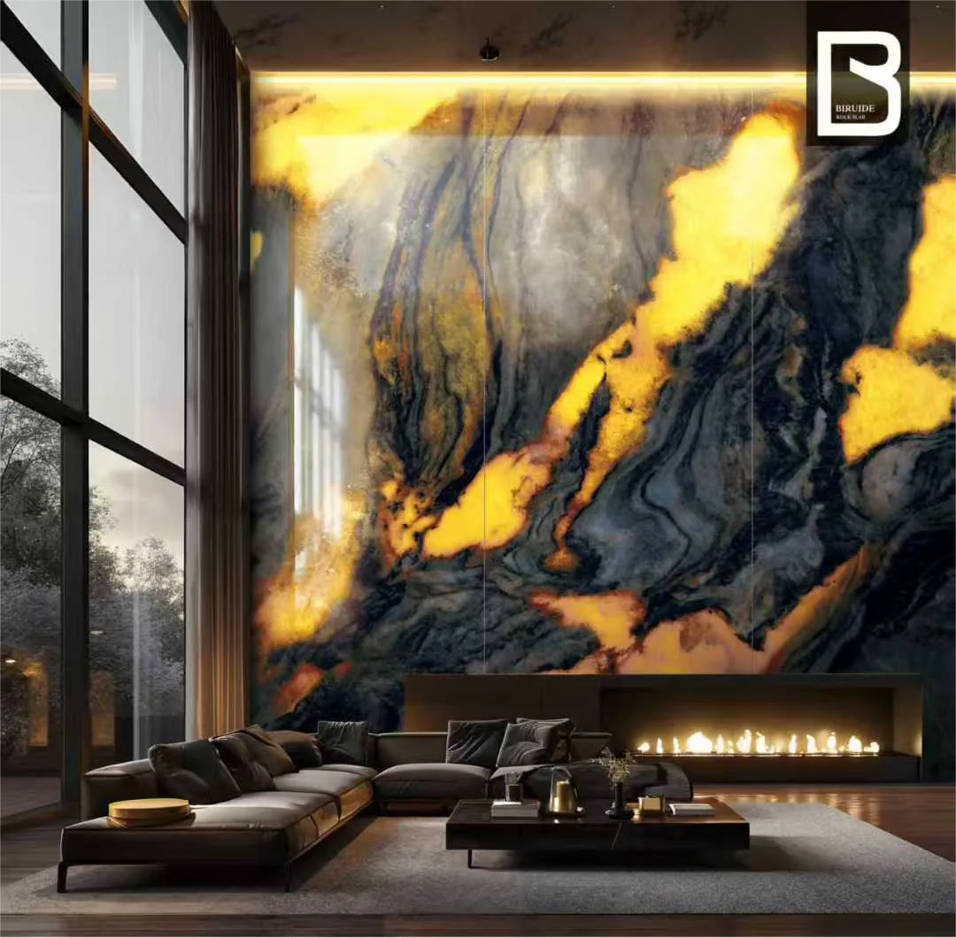 Sintered Stone Glowing L09003 - Slab View